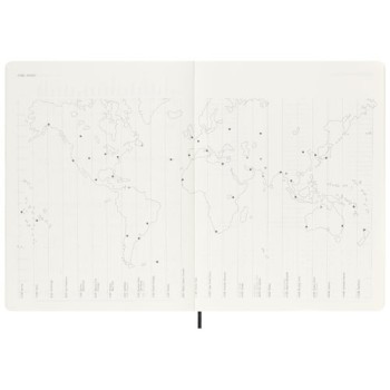 Blocco note 12 mesi formato XL con copertina morbida Moleskine Gadget.it