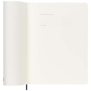 Blocco note 12 mesi formato XL con copertina morbida Moleskine Gadget.it