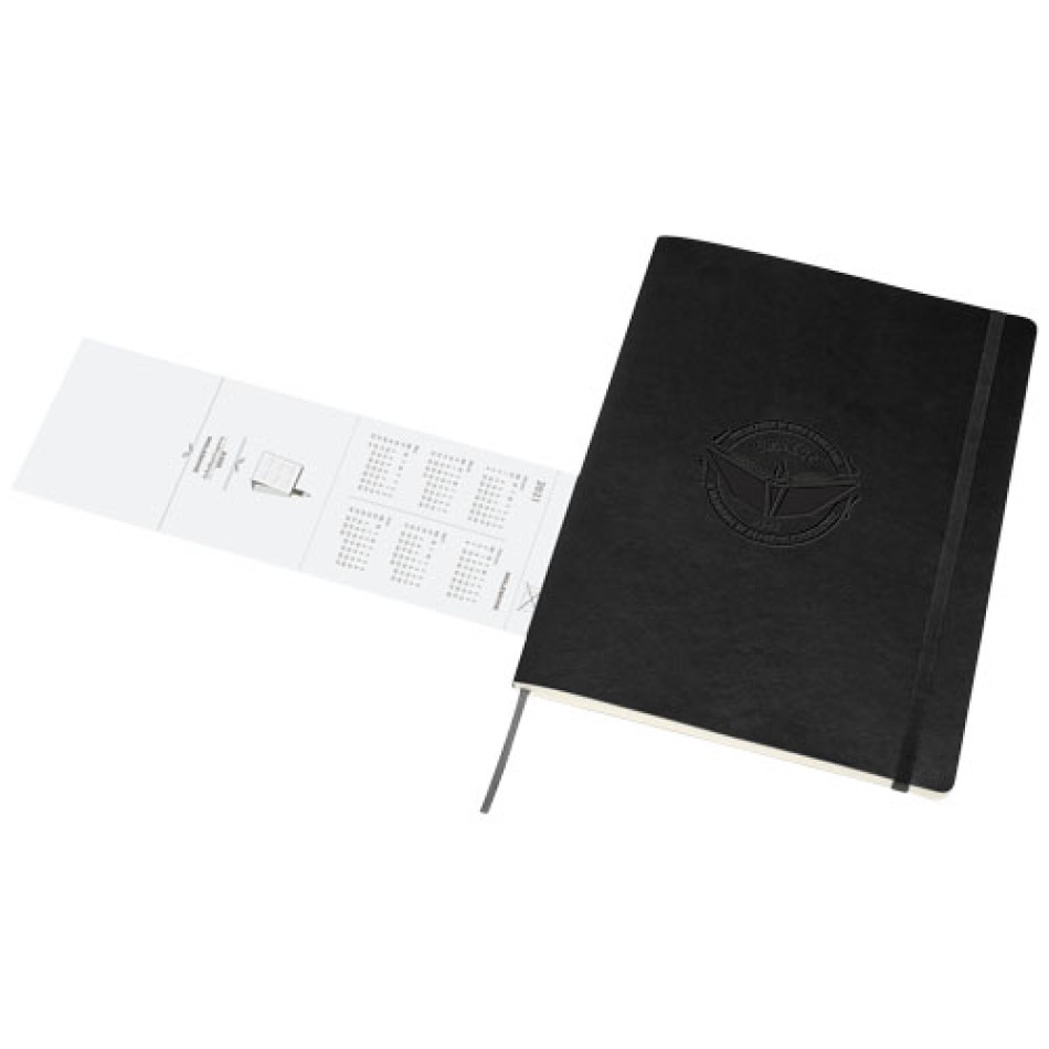 Blocco note 12 mesi formato XL con copertina morbida Moleskine Gadget.it