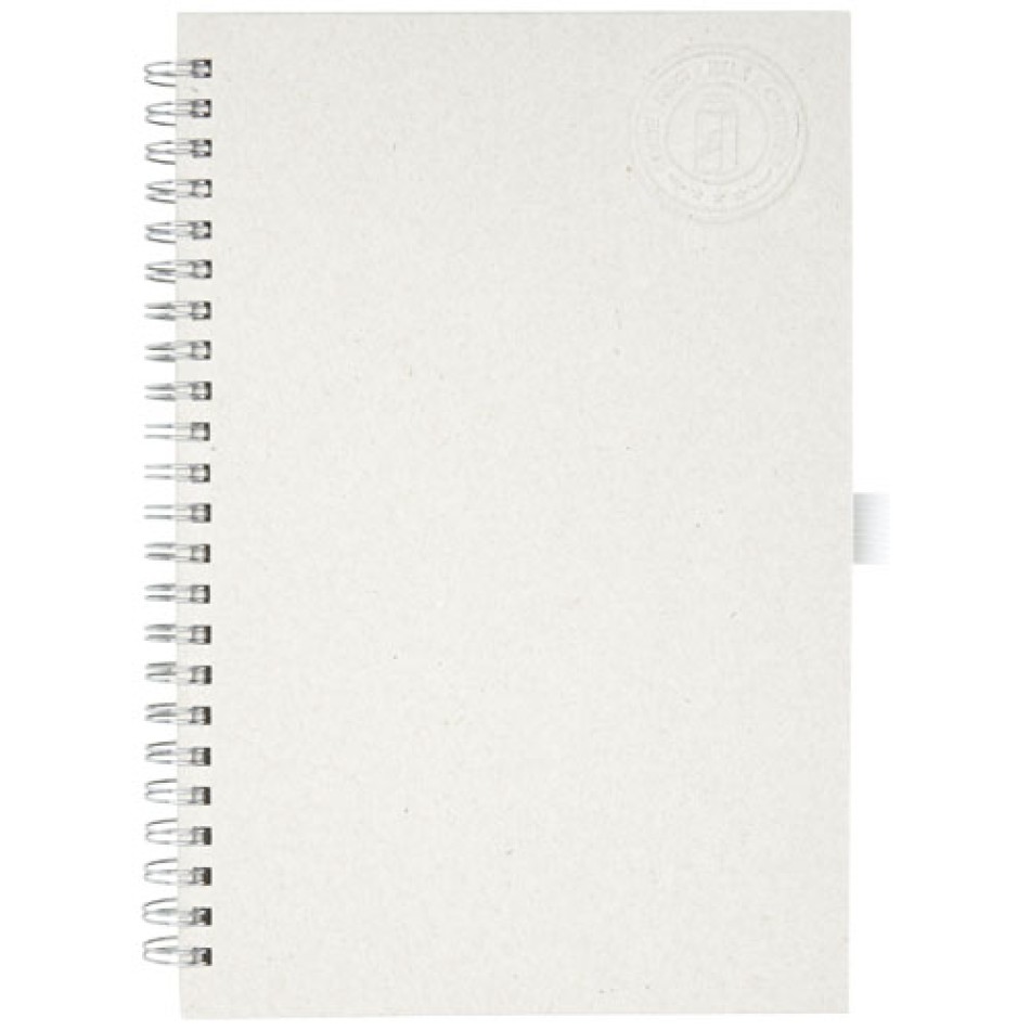 Blocco note a spirale Dairy Dream in formato A5 realizzato con cartoni del latte riciclati Gadget.it