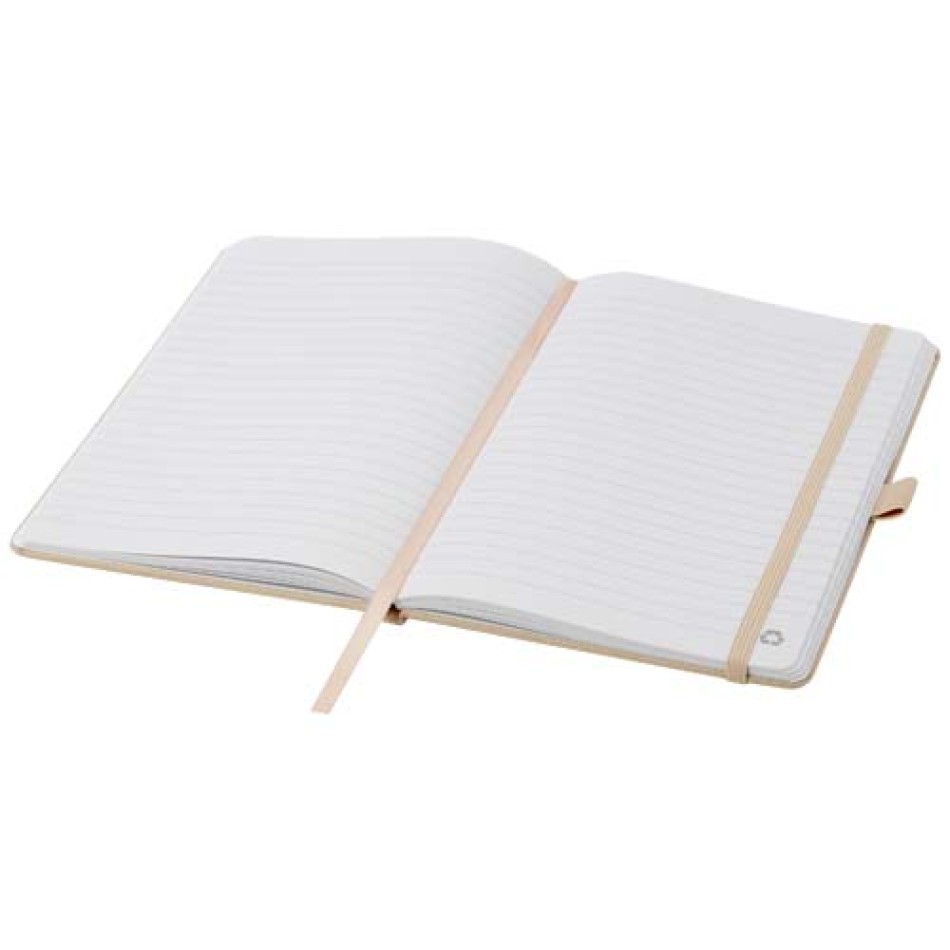 Blocco note A5 in carta riciclata con cover in PET riciclato Honua Gadget.it