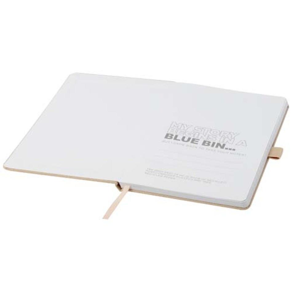 Blocco note A5 in carta riciclata con cover in PET riciclato Honua Gadget.it