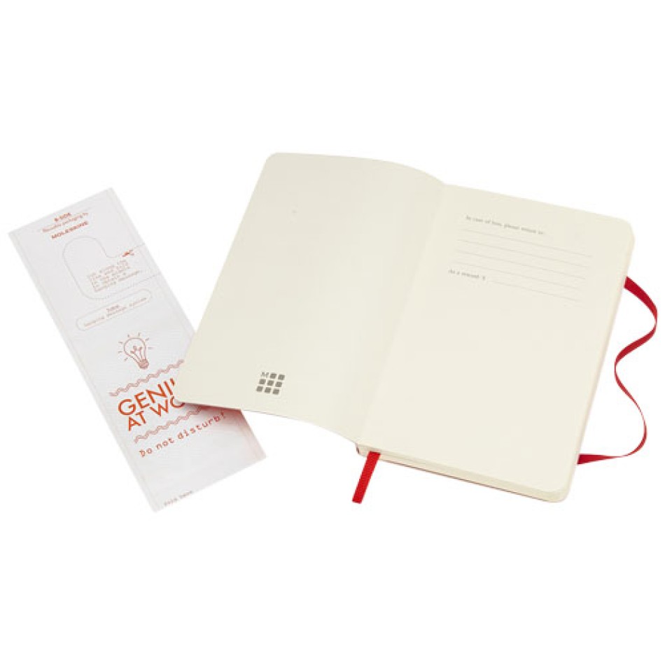 Blocco note con copertina morbida - a righe Moleskine Classic PK Gadget.it