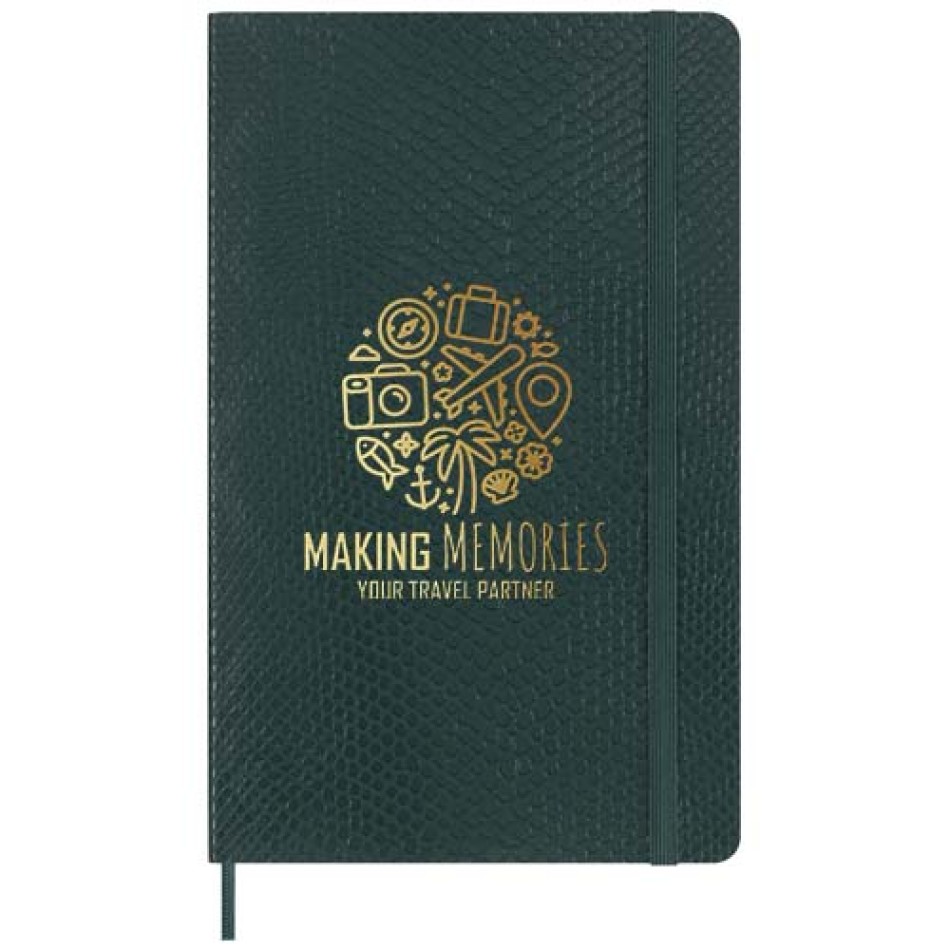 Blocco note con copertina morbida formato L - a righe Moleskine 100% VEGEA® Boa Gadget.it