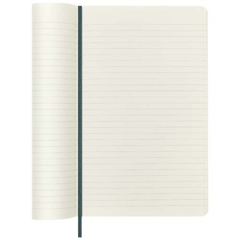 Blocco note con copertina morbida formato L - a righe Moleskine 100% VEGEA® Boa Gadget.it