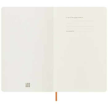 Blocco note con copertina morbida formato L - a righe Moleskine 100% VEGEA® Capri Gadget.it