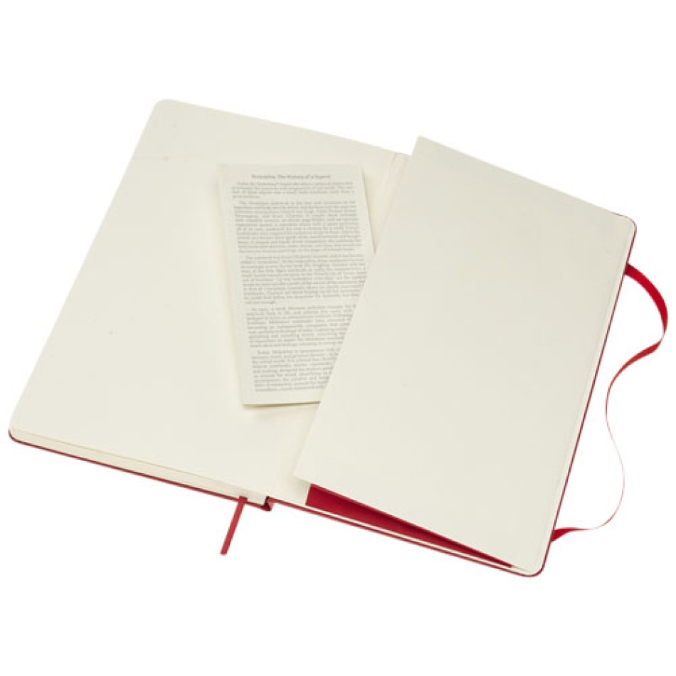 Blocco note con copertina rigida - a righe Moleskine Classic L Gadget.it