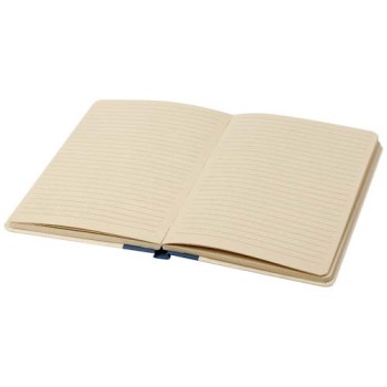 Blocco note formato A5 con copertina rigida in plastica derivante dalla canna da zucchero Liliana Gadget.it