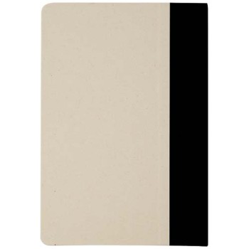 Blocco note formato A5 con copertina rigida in plastica derivante dalla canna da zucchero Liliana Gadget.it