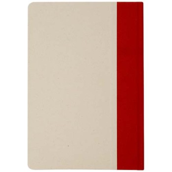 Blocco note formato A5 con copertina rigida in plastica derivante dalla canna da zucchero Liliana Gadget.it