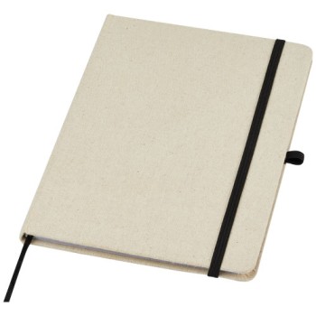 Blocco note in cotone biologico con copertina rigida Tutico Gadget.it