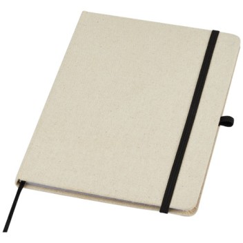 Blocco note in cotone biologico con copertina rigida Tutico Gadget.it