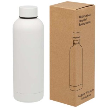 Borraccia con isolamento sottovuoto in rame certificata RCS da 500 ml Spring Gadget.it