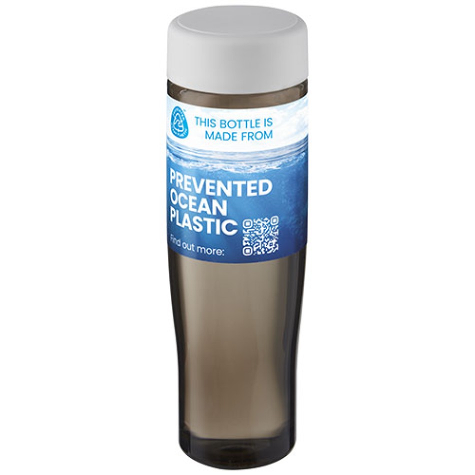 Borraccia da 700 ml con coperchio a vite H2O Active® Eco Tempo Gadget.it