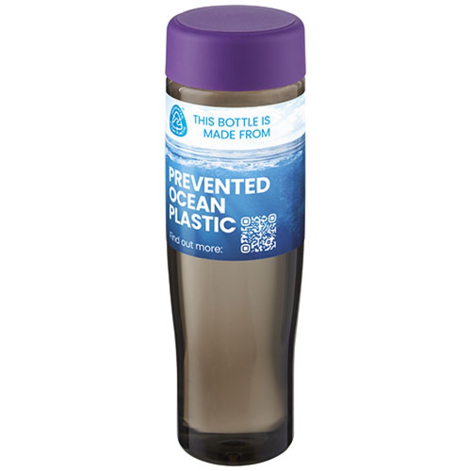 Borraccia da 700 ml con coperchio a vite H2O Active® Eco Tempo Gadget.it