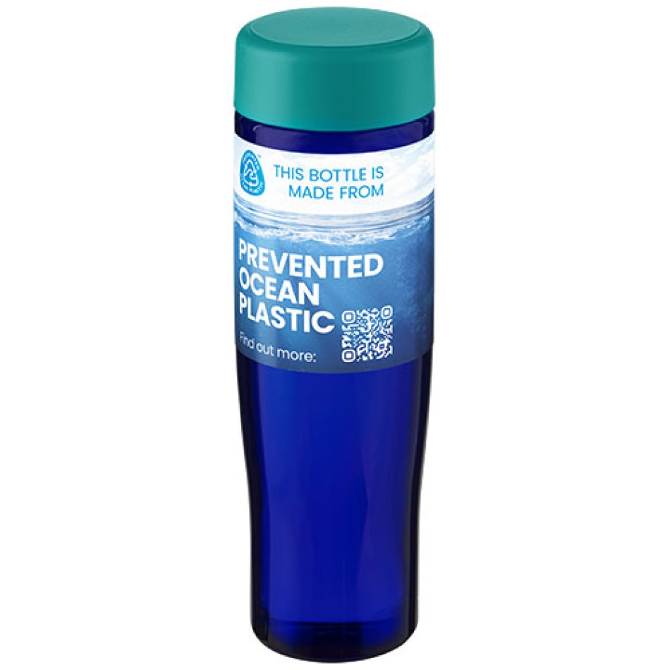 Borraccia da 700 ml con coperchio a vite H2O Active® Eco Tempo Gadget.it