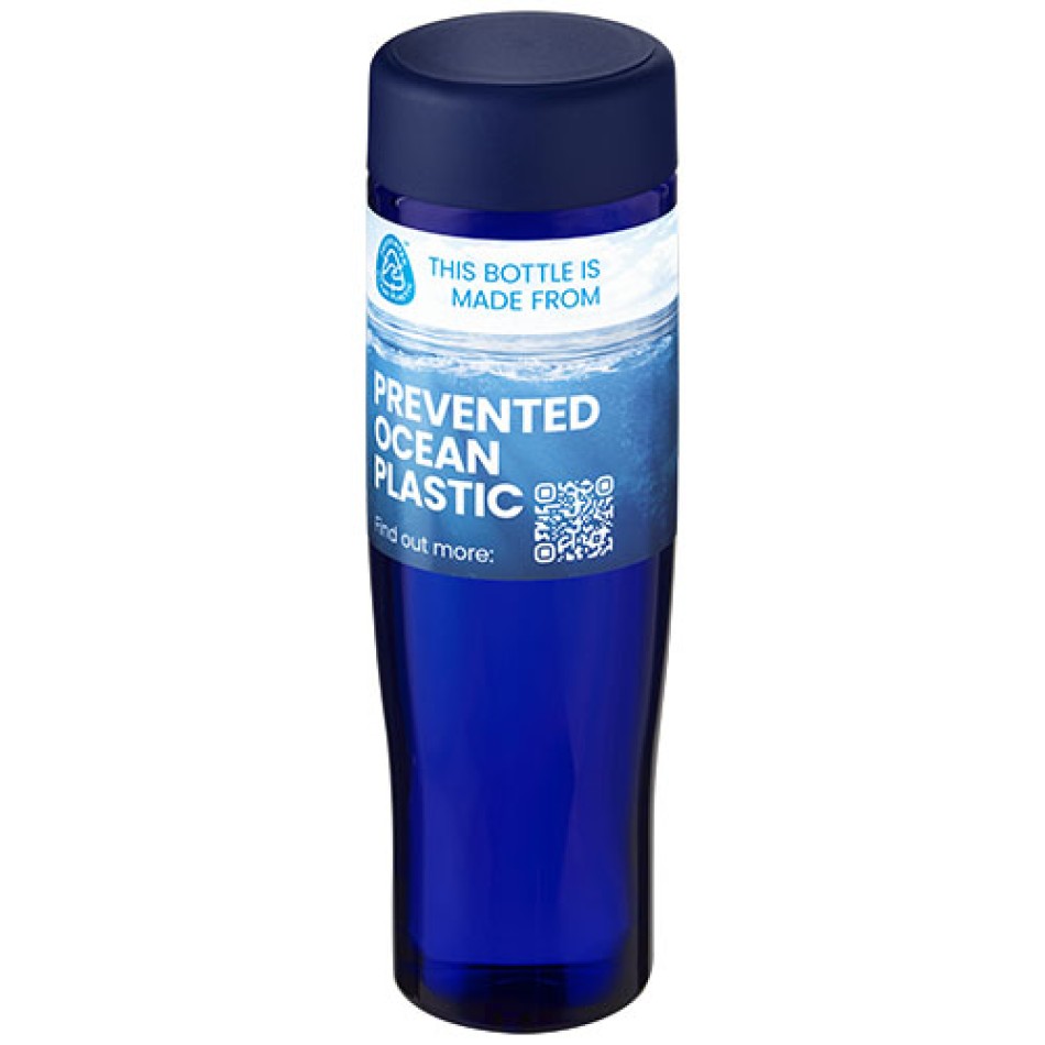 Borraccia da 700 ml con coperchio a vite H2O Active® Eco Tempo Gadget.it