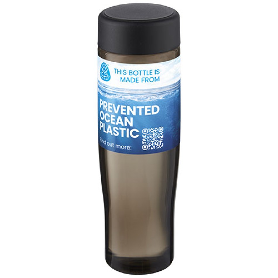 Borraccia da 700 ml con coperchio a vite H2O Active® Eco Tempo Gadget.it