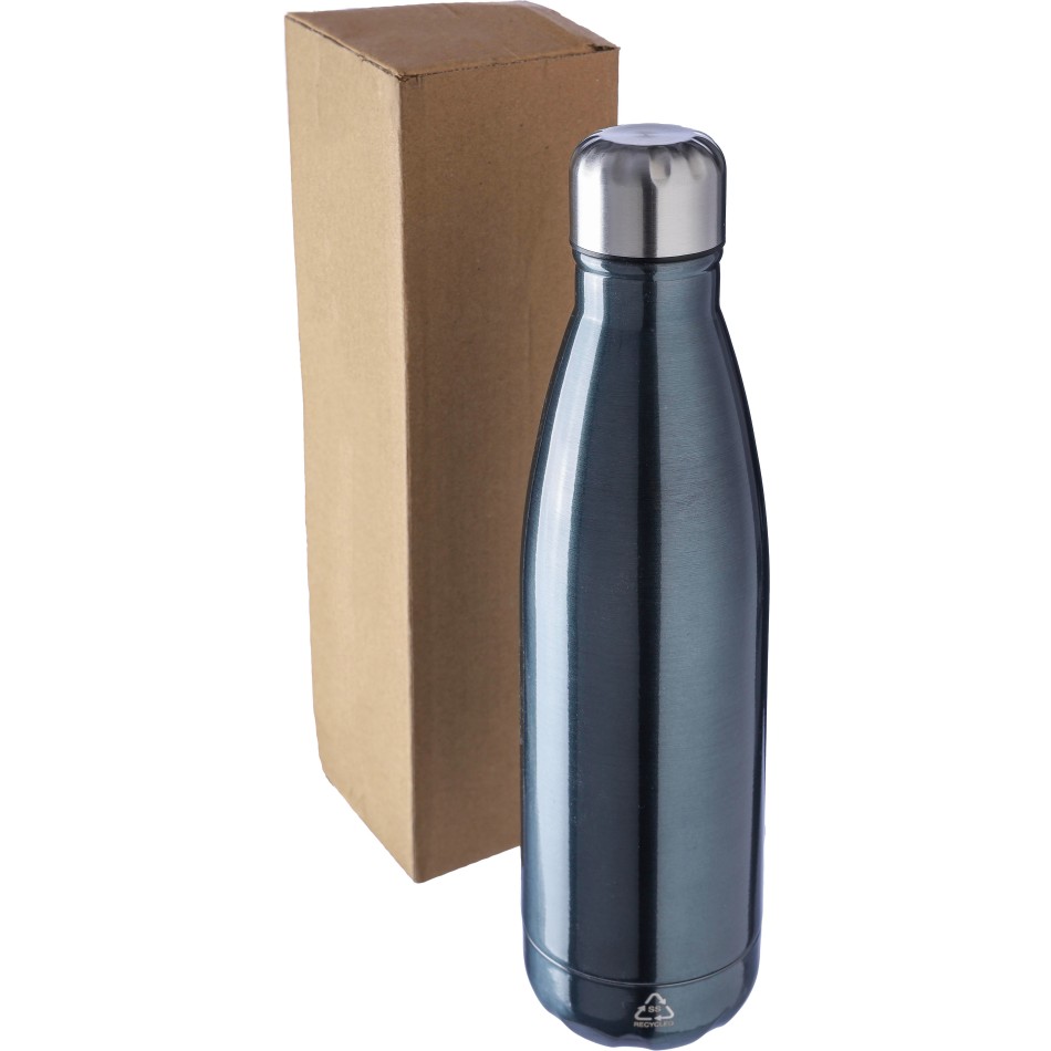 Borraccia in acciaio inox 304 riciclato a singola parete capacità 650 ml Cliff Gadget.it