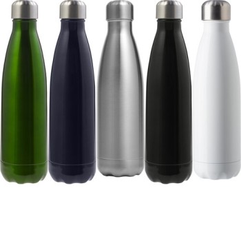 Borraccia in acciaio inox, singola parete, capacità 650 ml Sumatra Gadget.it