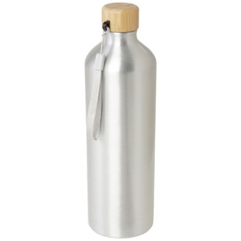 Borraccia in alluminio riciclato certificato RCS da 1000 ml Malpeza Gadget.it