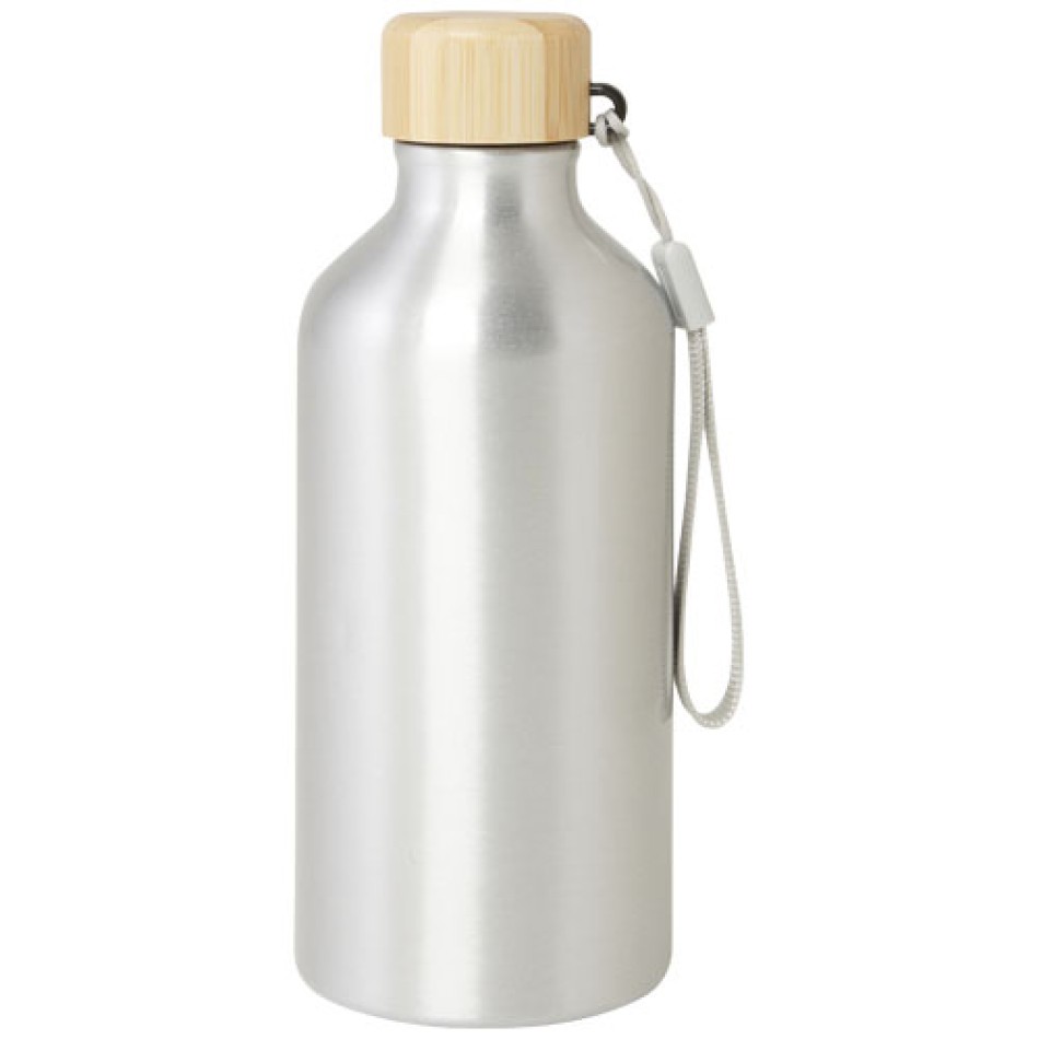 Borraccia in alluminio riciclato certificato RCS da 500 ml Malpeza Gadget.it