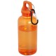 Borraccia in plastica riciclata certificata RCS da 400 ml con moschettone Oregon Gadget.it