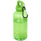 Borraccia in plastica riciclata certificata RCS da 400 ml con moschettone Oregon Gadget.it