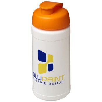 Borraccia sportiva Baseline® Plus da 500 ml con coperchio a scatto Gadget.it