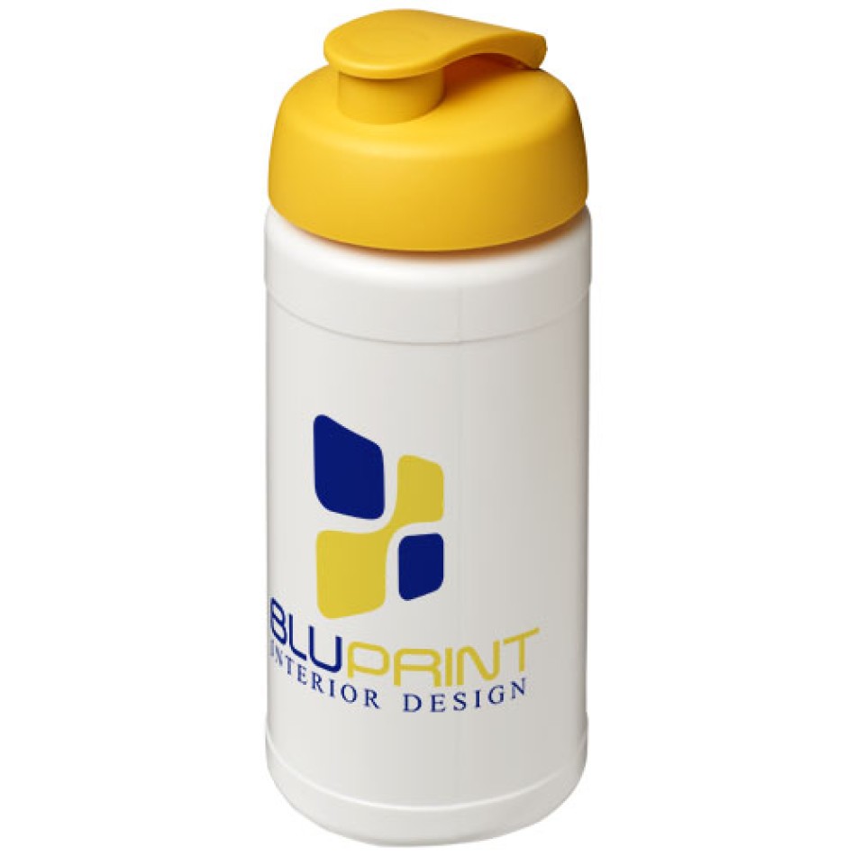 Borraccia sportiva Baseline® Plus da 500 ml con coperchio a scatto Gadget.it