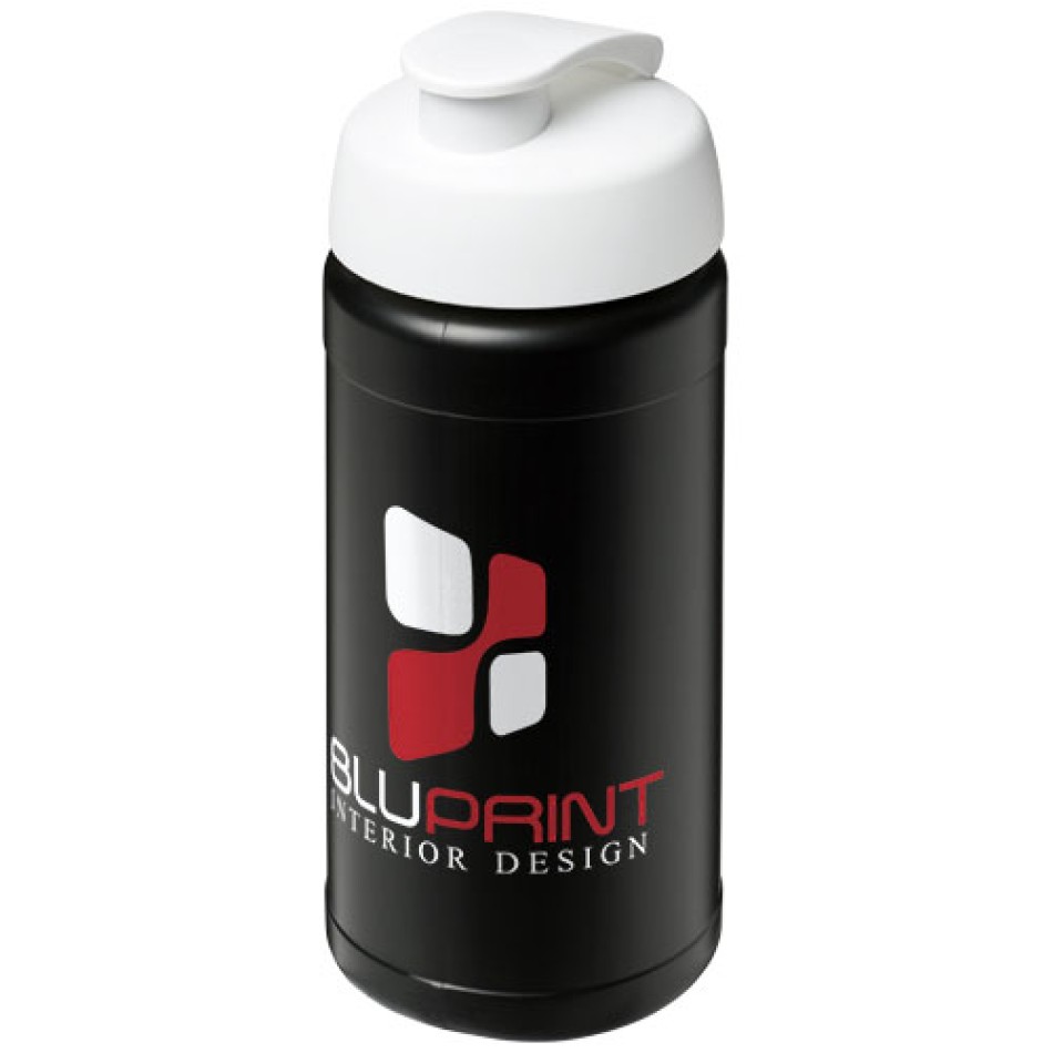 Borraccia sportiva Baseline® Plus da 500 ml con coperchio a scatto Gadget.it