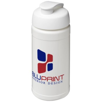 Borraccia sportiva Baseline® Plus da 500 ml con coperchio a scatto Gadget.it