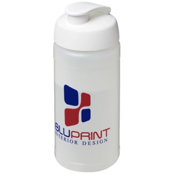 Borraccia sportiva Baseline® Plus da 500 ml con coperchio a scatto Gadget.it