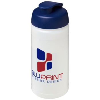 Borraccia sportiva Baseline® Plus da 500 ml con coperchio a scatto Gadget.it