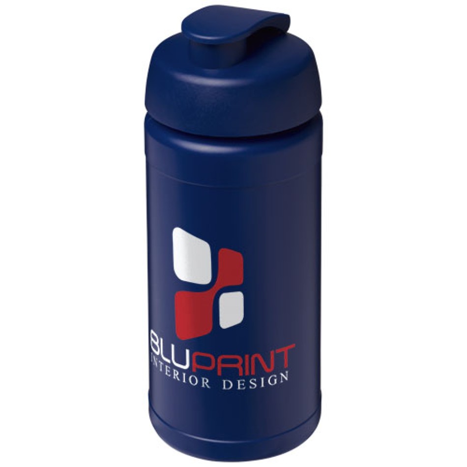 Borraccia sportiva Baseline® Plus da 500 ml con coperchio a scatto Gadget.it