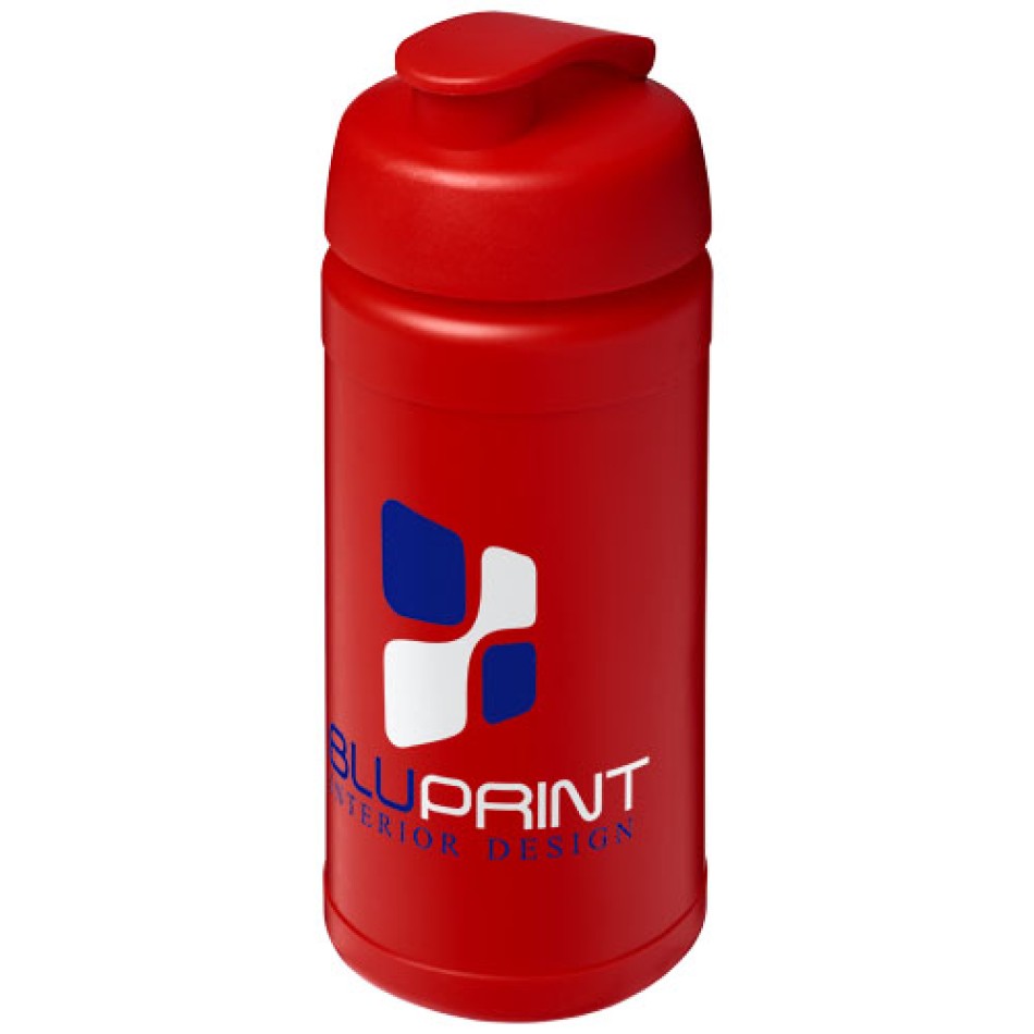 Borraccia sportiva Baseline® Plus da 500 ml con coperchio a scatto Gadget.it