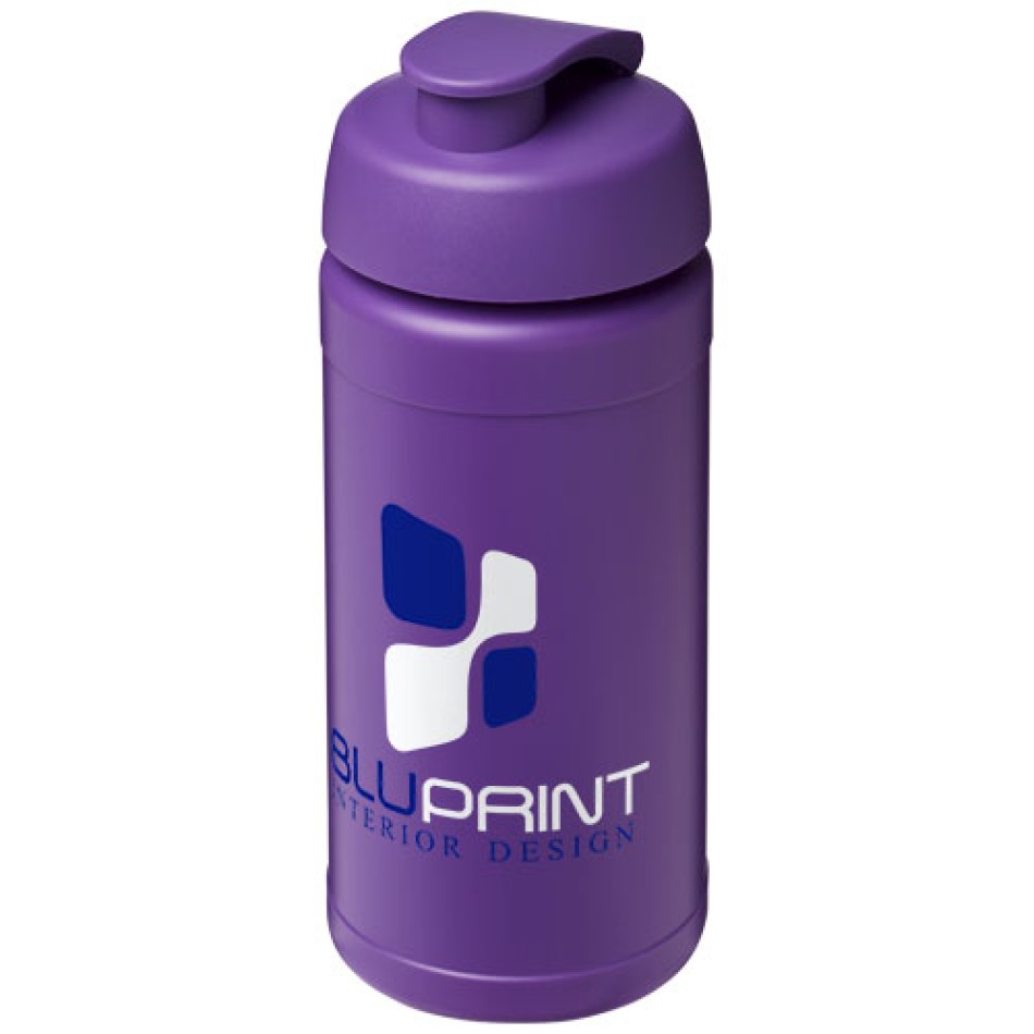 Borraccia sportiva Baseline® Plus da 500 ml con coperchio a scatto Gadget.it