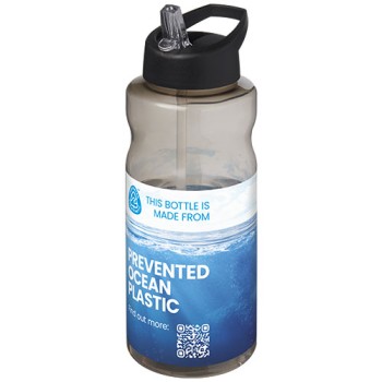 Borraccia sportiva con coperchio a beccuccio da 1 litro H2O Active® Eco Big Base Gadget.it