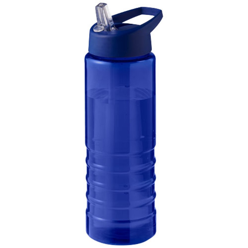 Borraccia sportiva con coperchio a beccuccio da 750 ml H2O Active® Eco Treble  Gadget.it