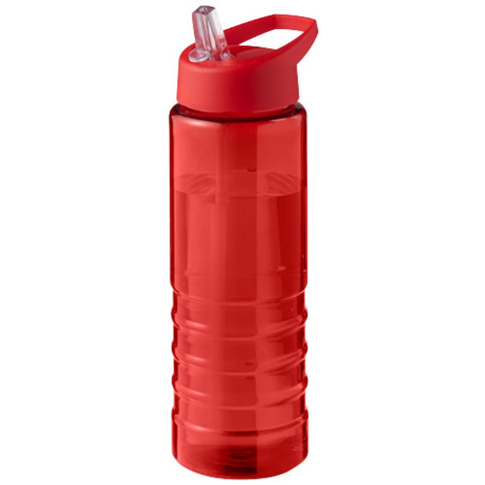 Borraccia sportiva con coperchio a beccuccio da 750 ml H2O Active® Eco Treble  Gadget.it