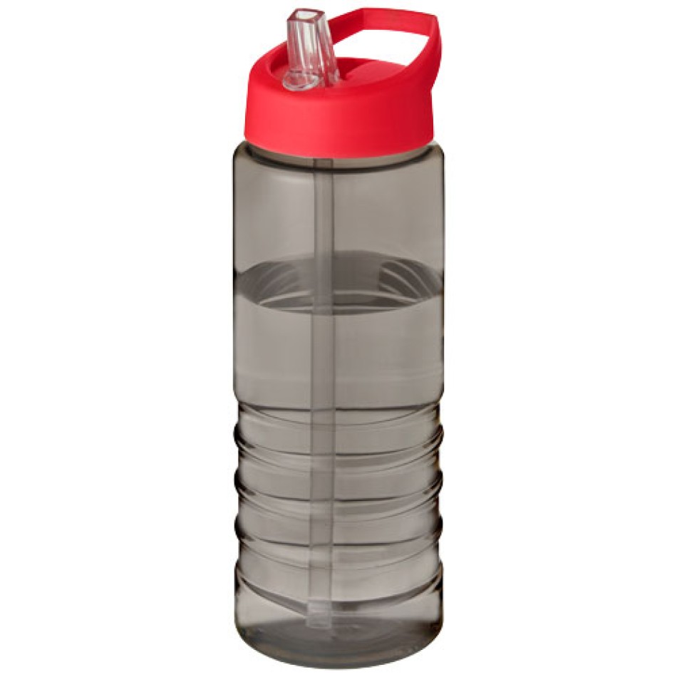 Borraccia sportiva con coperchio a beccuccio da 750 ml H2O Active® Eco Treble  Gadget.it