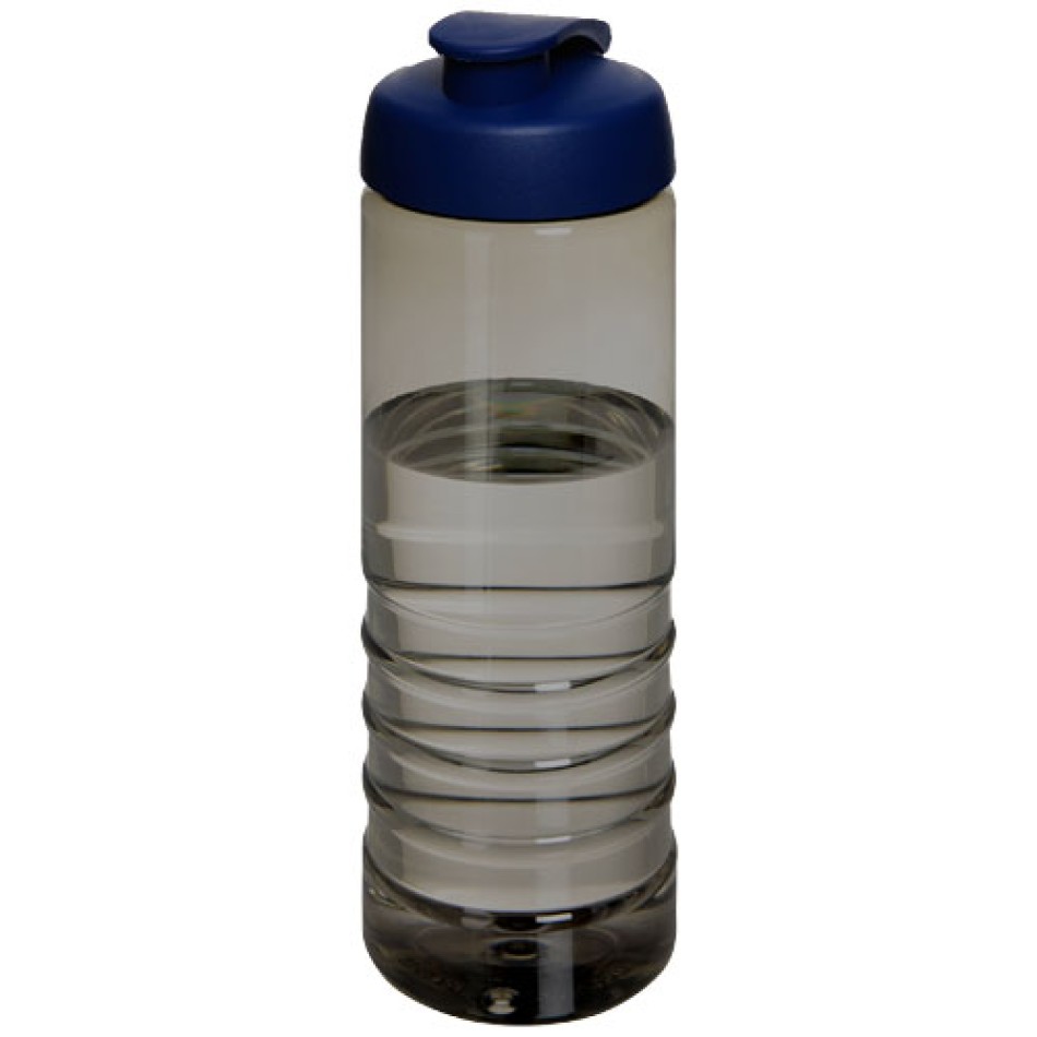 Borraccia sportiva con coperchio a scatto da 750 ml H2O Active® Eco Treble Gadget.it