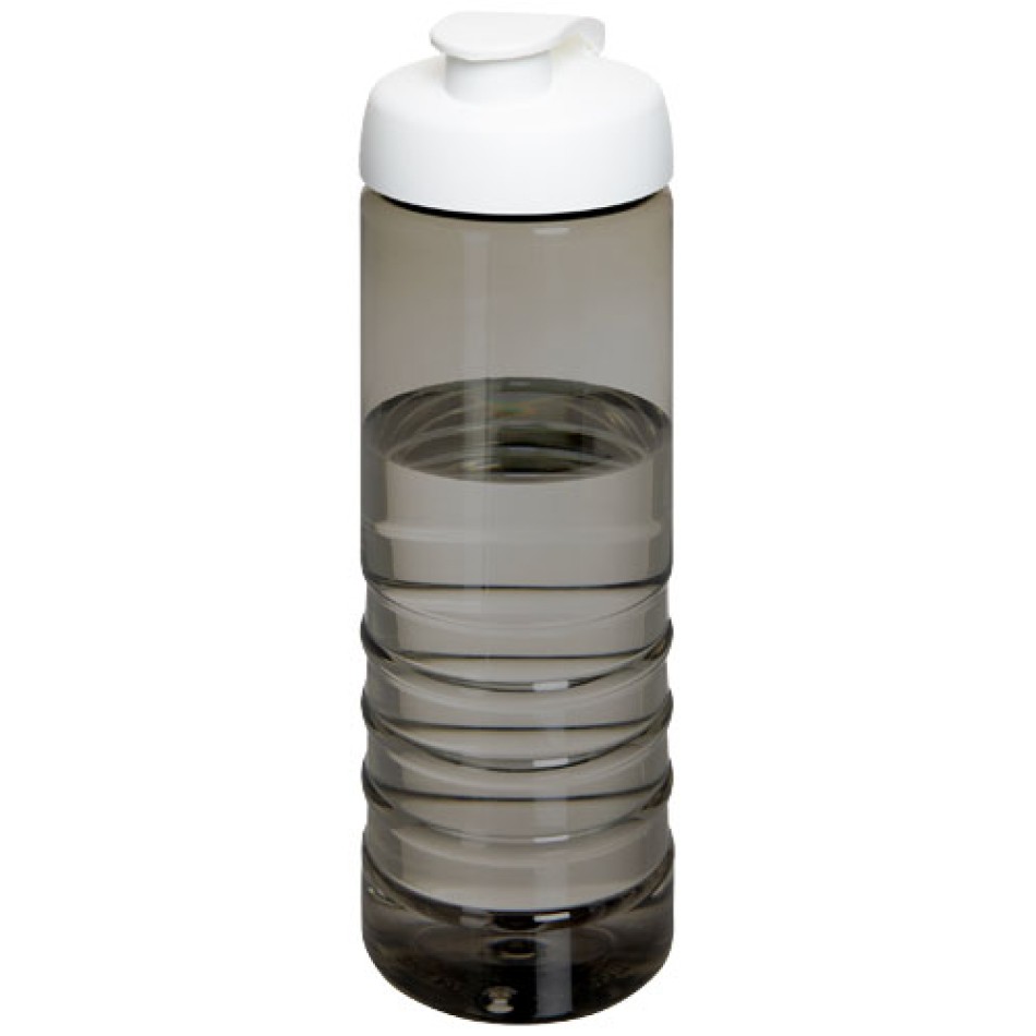 Borraccia sportiva con coperchio a scatto da 750 ml H2O Active® Eco Treble Gadget.it