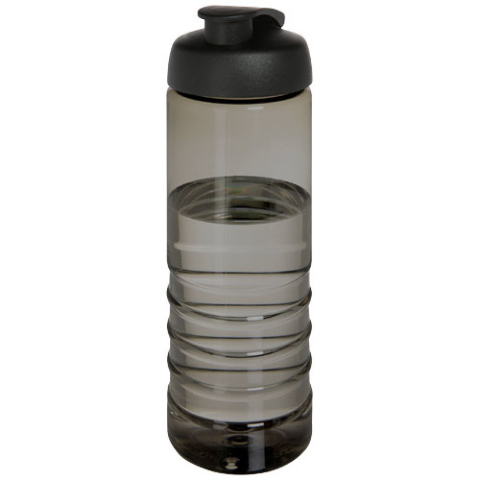 Borraccia sportiva con coperchio a scatto da 750 ml H2O Active® Eco Treble Gadget.it