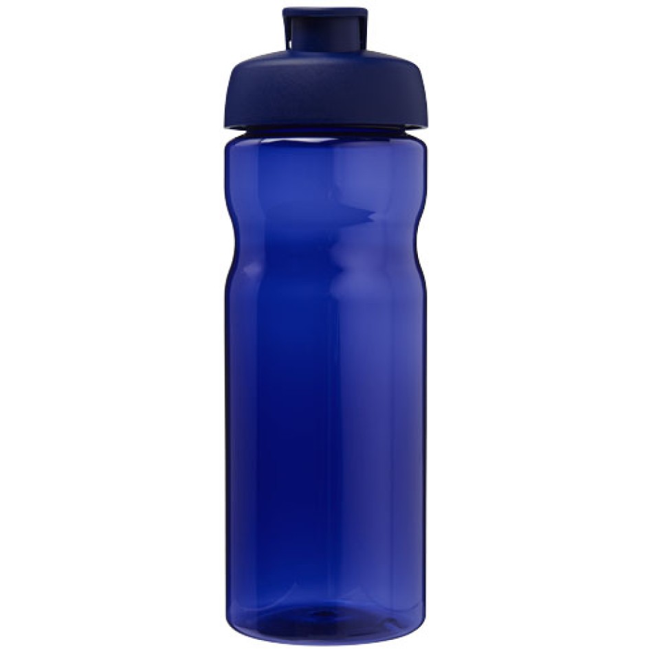 Borraccia sportiva da 650 ml con coperchio a scatto H2O Active® Eco Base Gadget.it