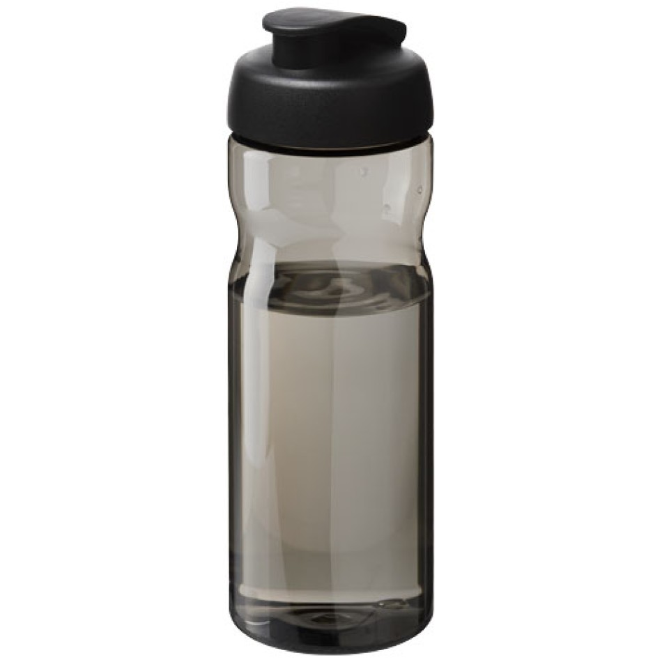 Borraccia sportiva da 650 ml con coperchio a scatto H2O Active® Eco Base Gadget.it