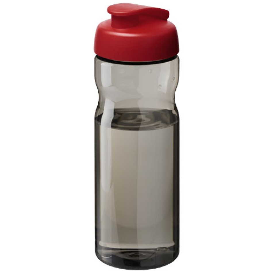 Borraccia sportiva da 650 ml con coperchio a scatto H2O Active® Eco Base Gadget.it