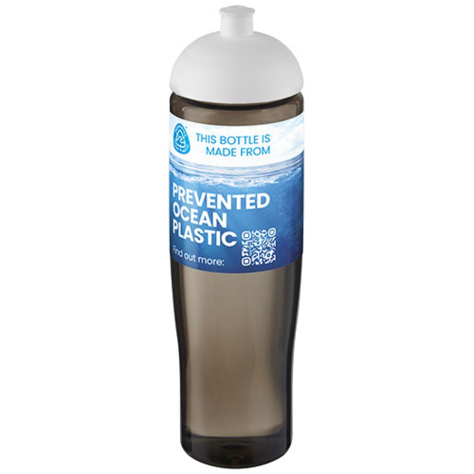 Borraccia sportiva da 700 ml con coperchio a cupola H2O Active® Eco Tempo Gadget.it