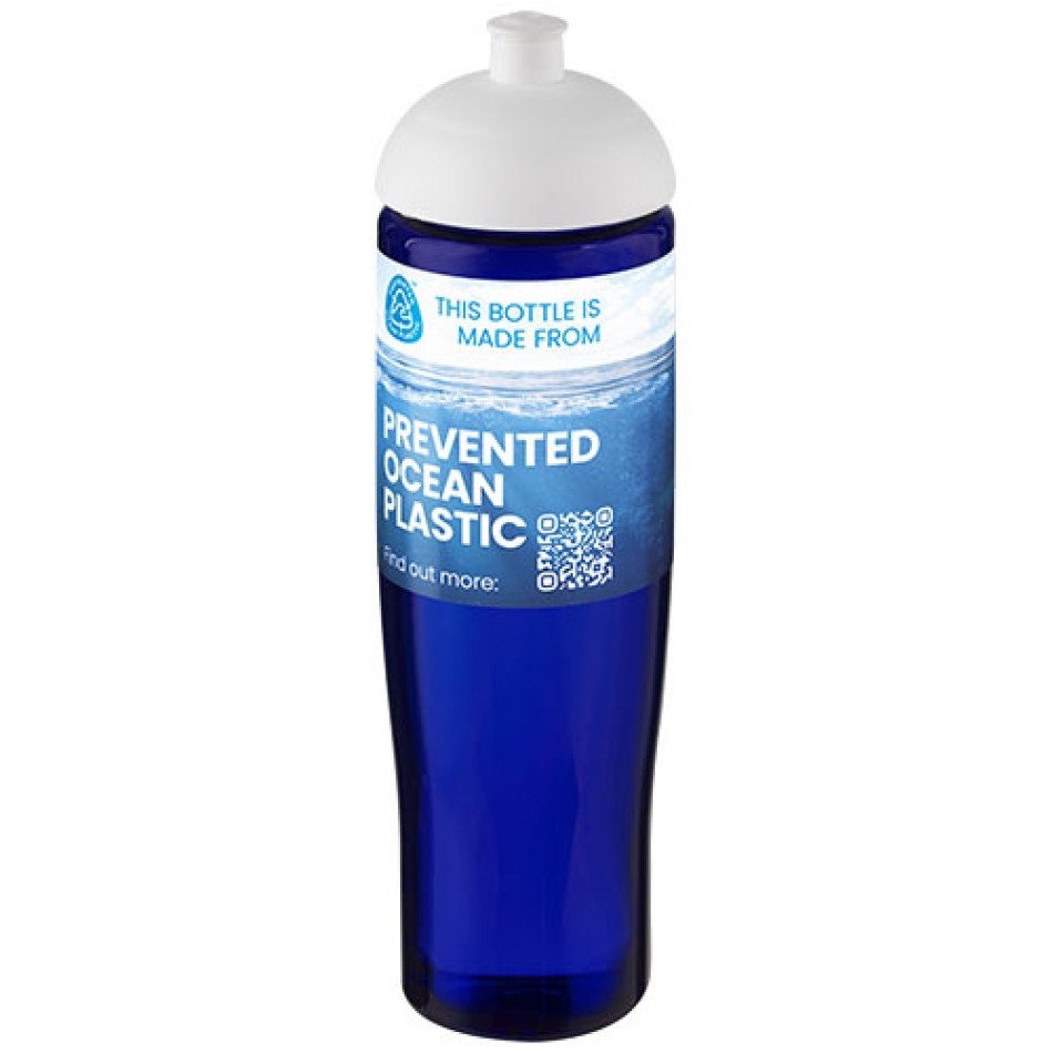 Borraccia sportiva da 700 ml con coperchio a cupola H2O Active® Eco Tempo Gadget.it