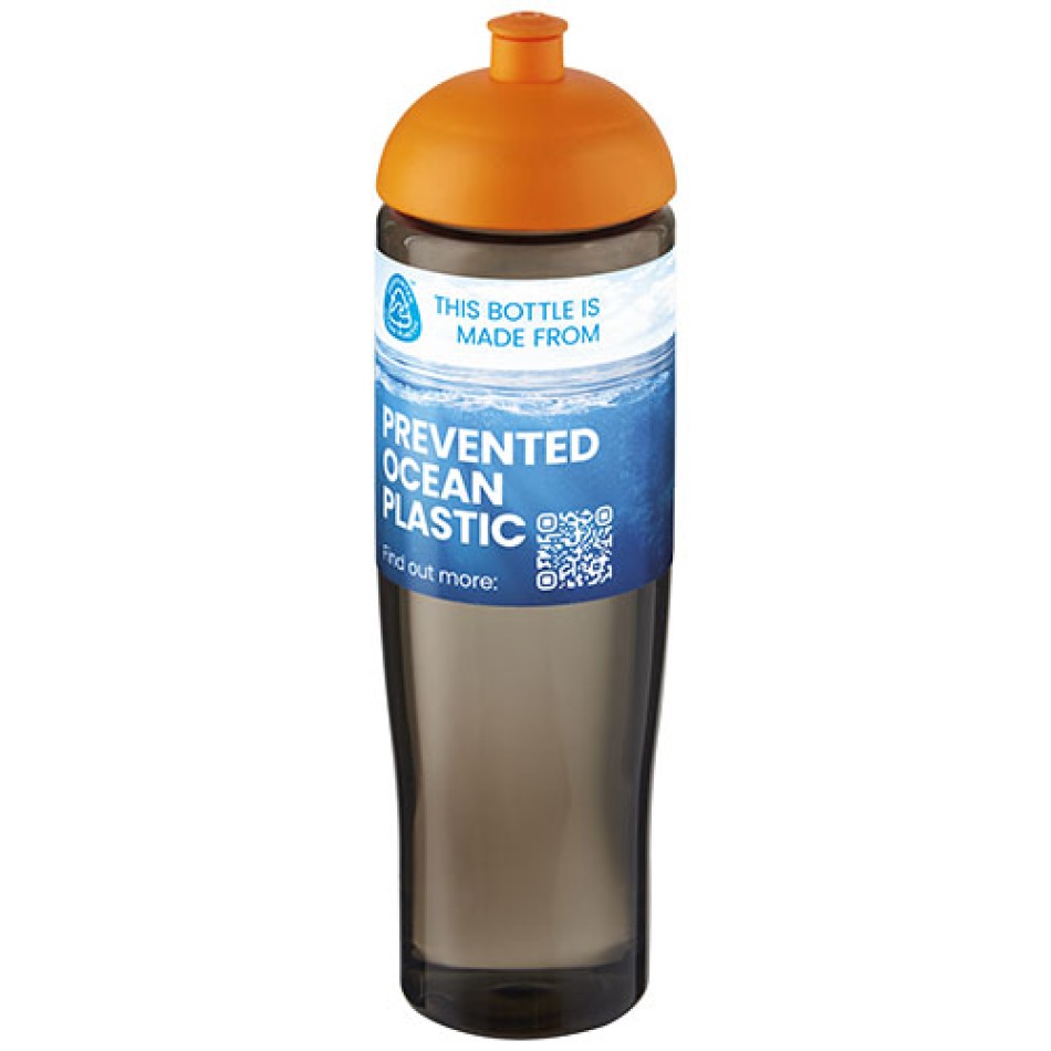 Borraccia sportiva da 700 ml con coperchio a cupola H2O Active® Eco Tempo Gadget.it